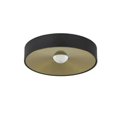 Plafondlamp Bright 20 zwart/matgoud>Straluma Online