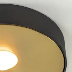 Plafondlamp Bright 20 zwart/matgoud></noscript>Straluma Online