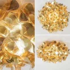 Plafondlamp Clizia Mama Non Mama gold 78cm><noscript><img width=