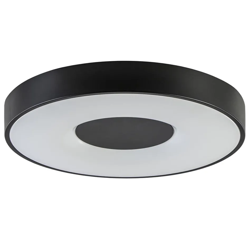 Plafondlamp Coin rond 50cm zwart CCT>Straluma Online