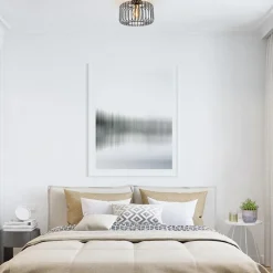 Plafondlamp draad cilinder zwart/brons></noscript>Straluma New