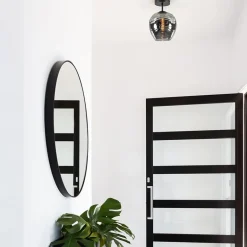 Plafondlamp Fantasy 1L zwart + smoke glas><noscript><img width=