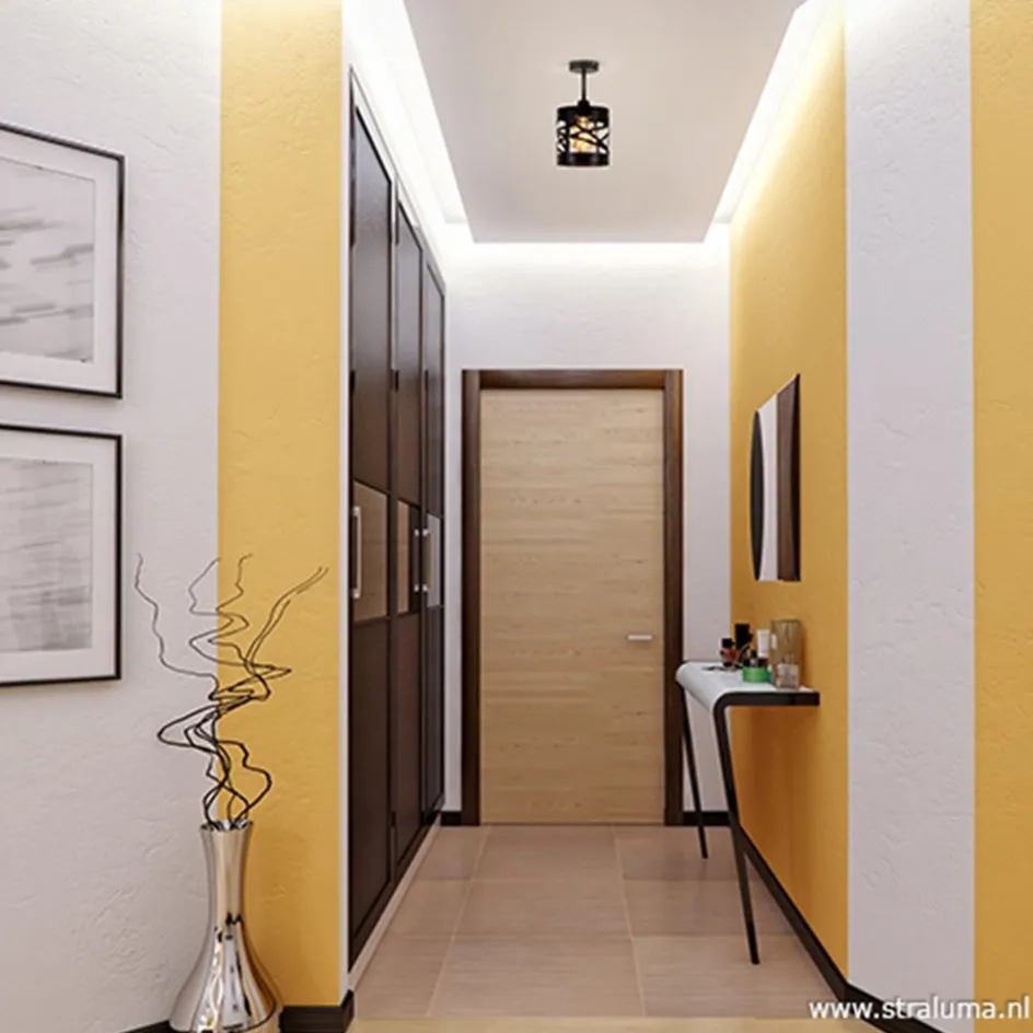 Plafondlamp Frez zwart metaal>Straluma Hot