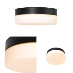 Plafondlamp Ikaro zwart 18cm 3-step dim></noscript>Straluma New