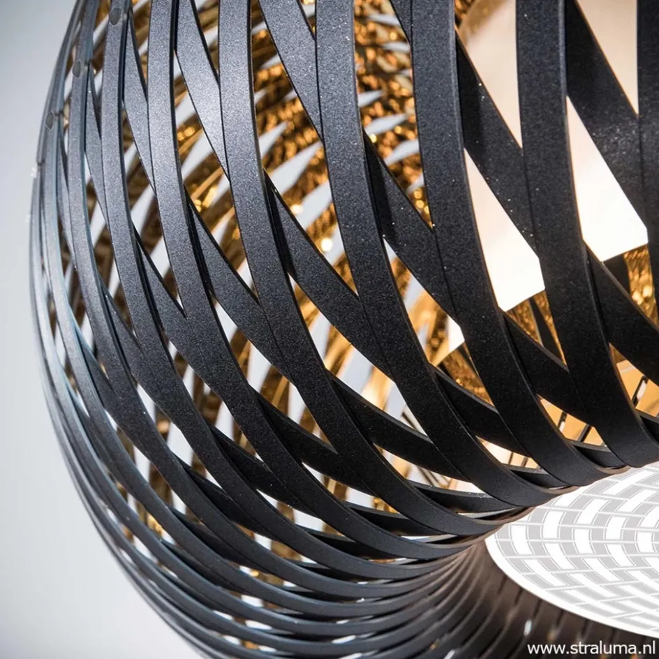Plafondlamp Kalatos zwart/goud>Straluma Sale