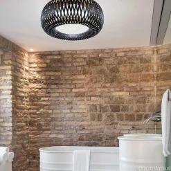 Plafondlamp Kalatos zwart/goud><noscript><img width=