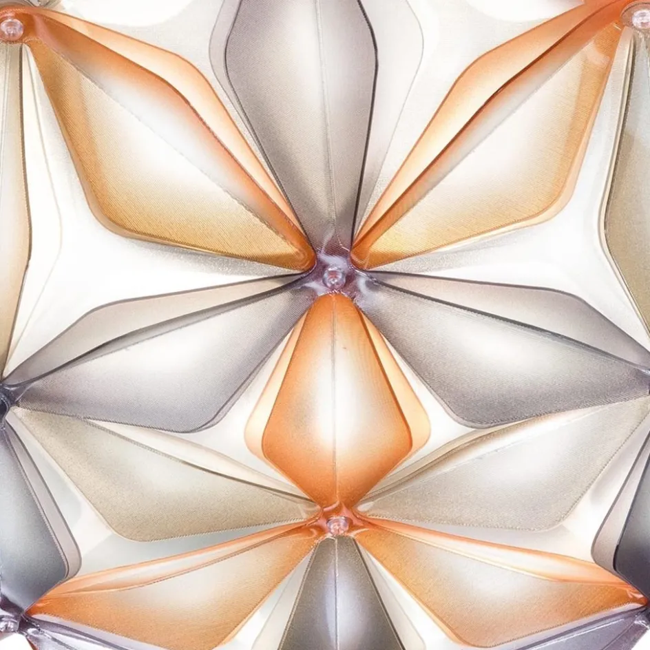 Plafondlamp La Vie amber 36cm>Straluma New