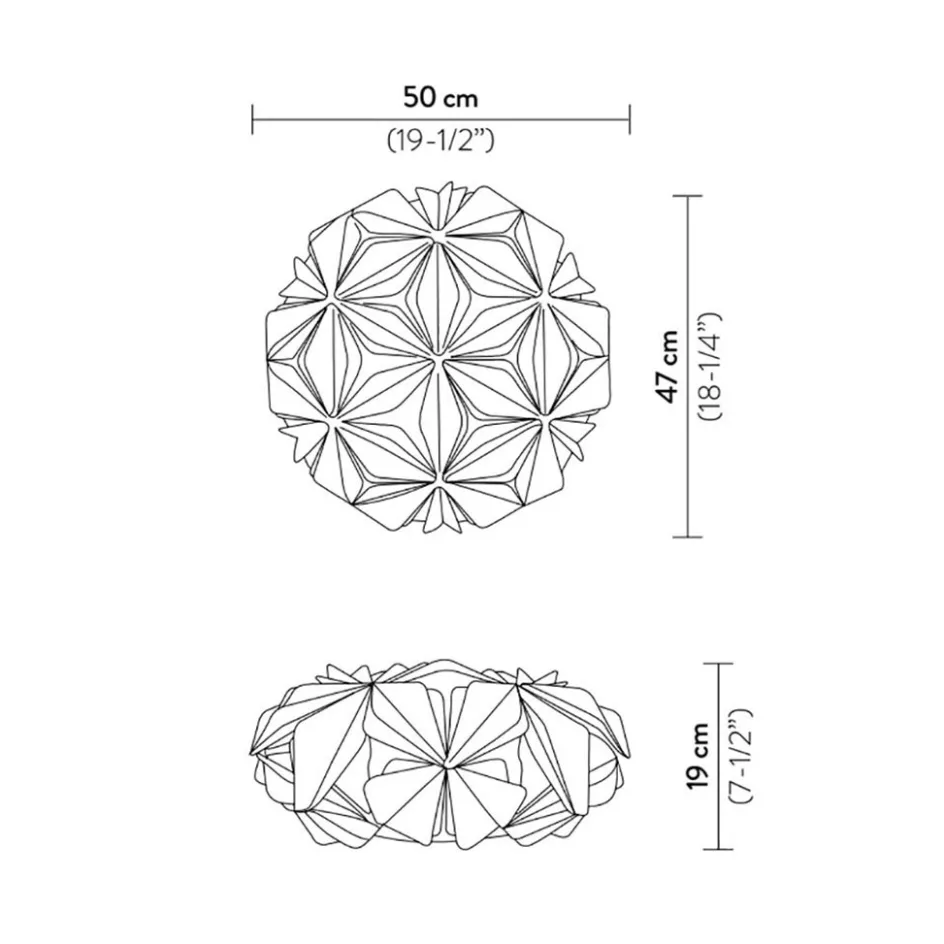 Plafondlamp La Vie white>Straluma Hot