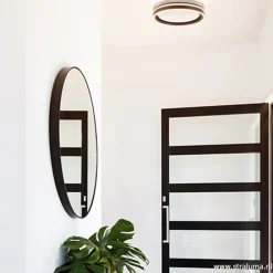 Plafondlamp Led Cirkel zwart/wit><noscript><img width=