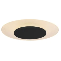 Plafondlamp Lido zwart 42cm indirect>Straluma Discount