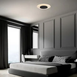 Plafondlamp Lido zwart 36cm indirect><noscript><img width=