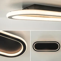 Plafondlamp Lois 40 zwart 3-switch dim></noscript>Straluma Clearance