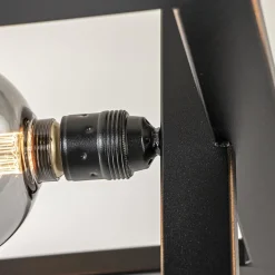 Plafondlamp Longa zwart 2xframe vierkant><noscript><img width=