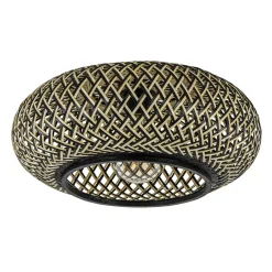 Plafondlamp Maze bamboe/zwart 40cm>Straluma Best