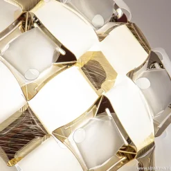 Plafondlamp Mida gold 32cm>Straluma