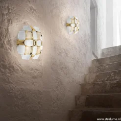 Plafondlamp Mida gold 32cm><noscript><img width=