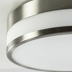 Plafondlamp nikkel/glas IP44 3-step dim.><noscript><img width=