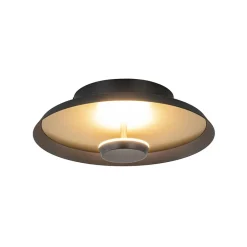 Plafondlamp Oro 25cm zwart/goud>Straluma Hot