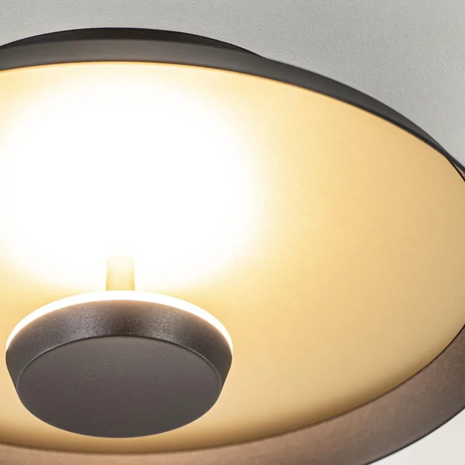 Plafondlamp Oro 25cm zwart/goud>Straluma Hot