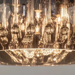 Plafondlamp Pearl Raindrops smokey glas>Straluma Outlet