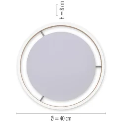 Plafondlamp Q-Vito 40cm matgoud smart + remote><noscript><img width=