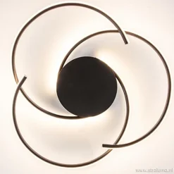 Plafondlamp Reverso zwart 3-switchdim></noscript>Straluma Online