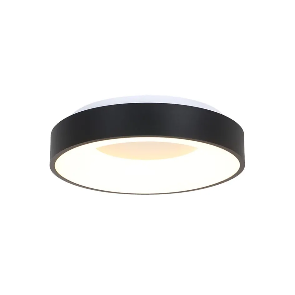Plafondlamp Ringlede zwart>Straluma Discount