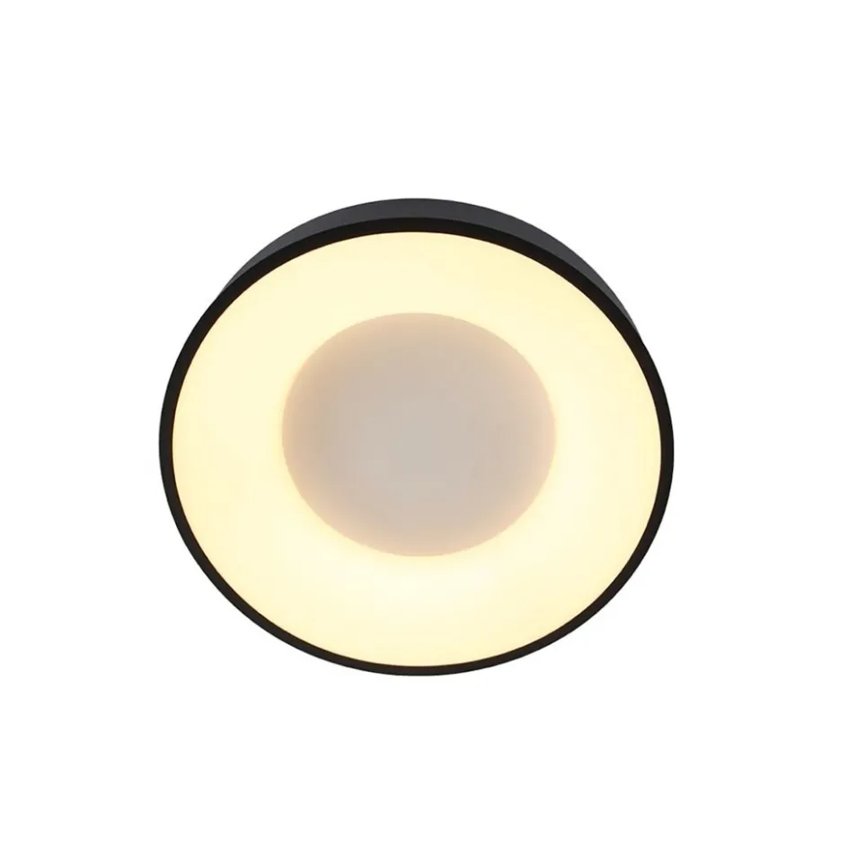 Plafondlamp Ringlede zwart>Straluma Discount