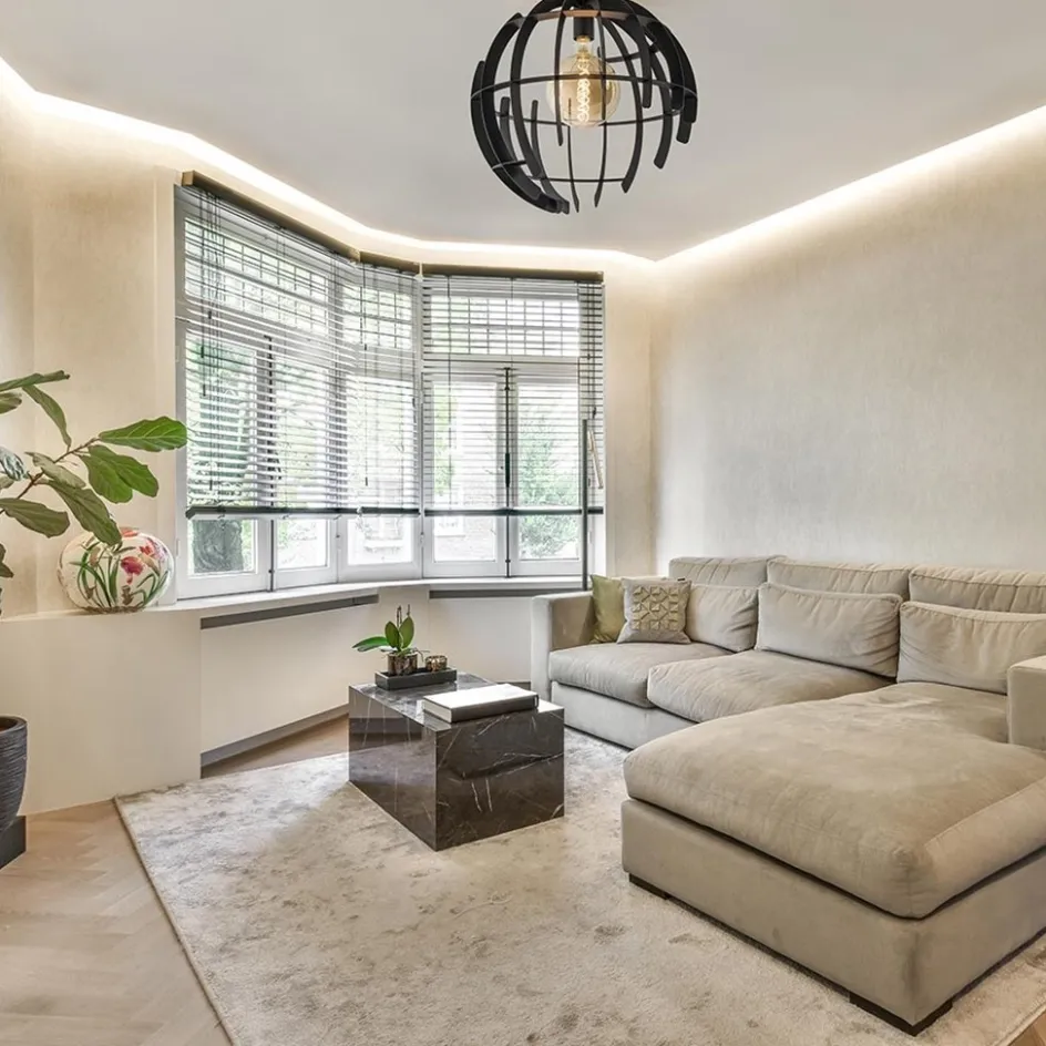 Plafondlamp Terra 60cm zwart>Straluma Clearance