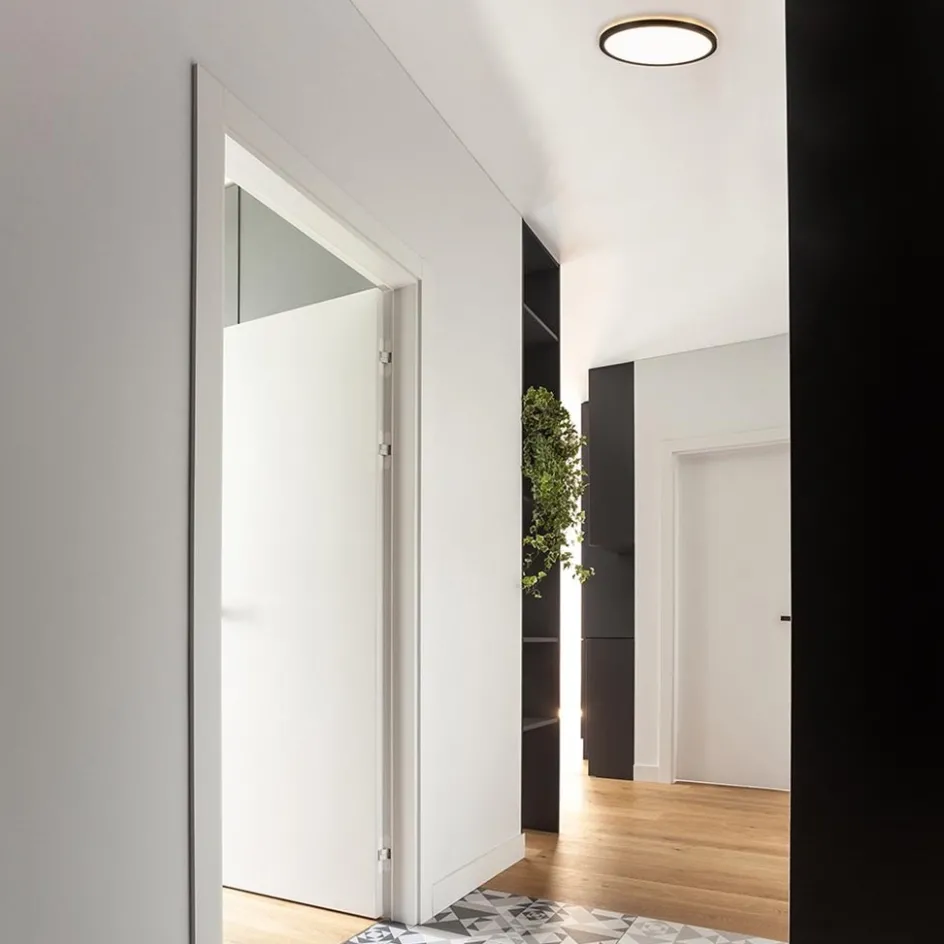 Plafondlamp Tuco 30cm zwart 3-step dim>Straluma Sale