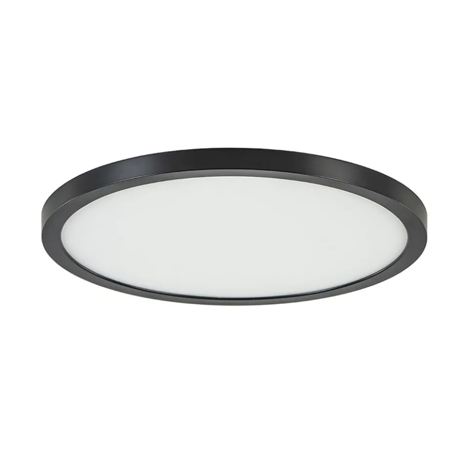 Plafondlamp Tuco 25cm zwart>Straluma Outlet