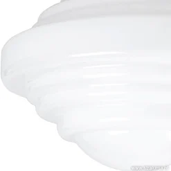 Plafondlamp York art deco opaal glas>Straluma New
