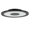 Plafondlamp zwart rond 38cm 3-st.dim.>Straluma Outlet