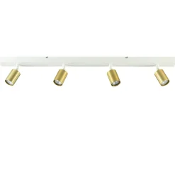 Plafondspot Bounce 4L balk wit/matgoud>Straluma Clearance