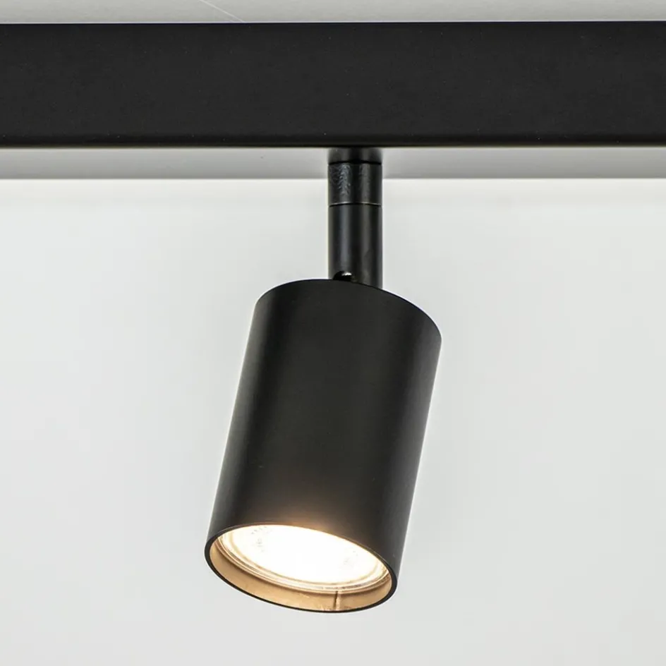 Plafondspot Bounce 5L 130cm zwart>Straluma Discount