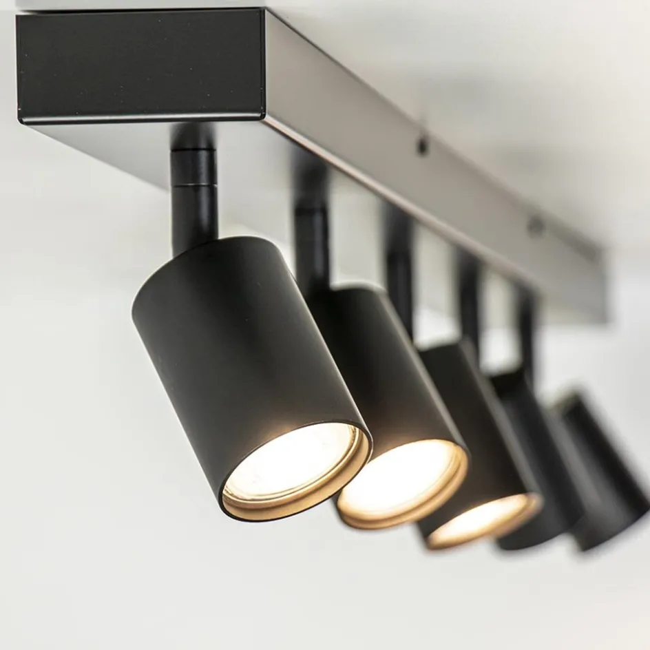 Plafondspot Bounce 5L 130cm zwart>Straluma Discount