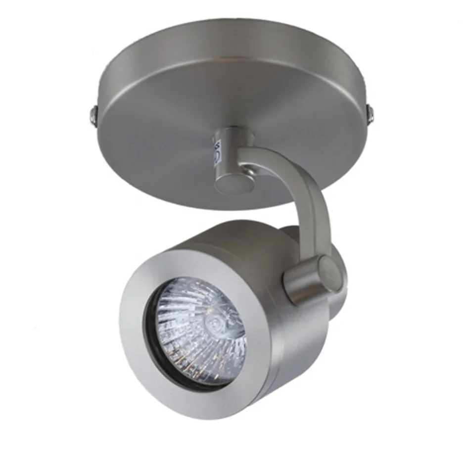 Plafondspot enkel alu mat gu10>Straluma Discount