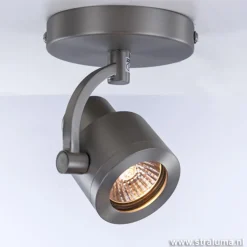 Plafondspot enkel alu mat gu10>Straluma Discount