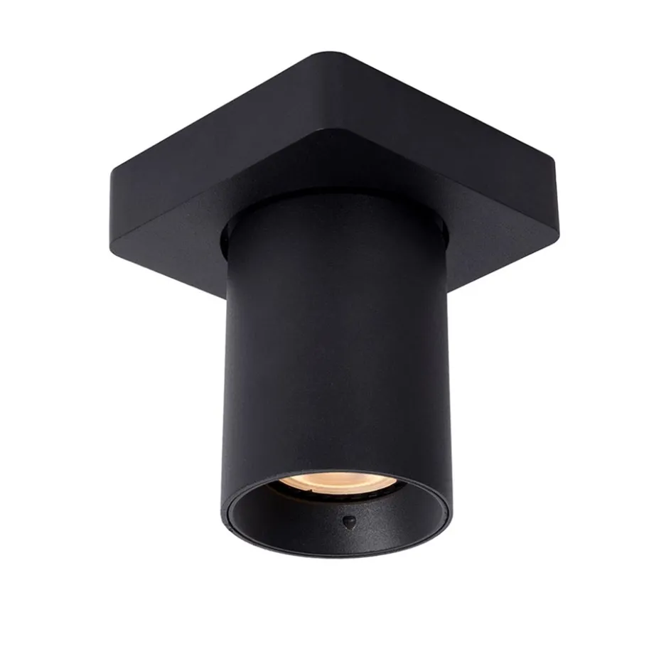 Plafondspot enkel tube zwart dim-to-warm>Straluma Outlet