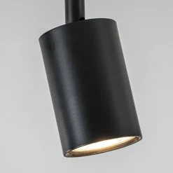 Plafondspot enkel zwart gu10><noscript><img width=