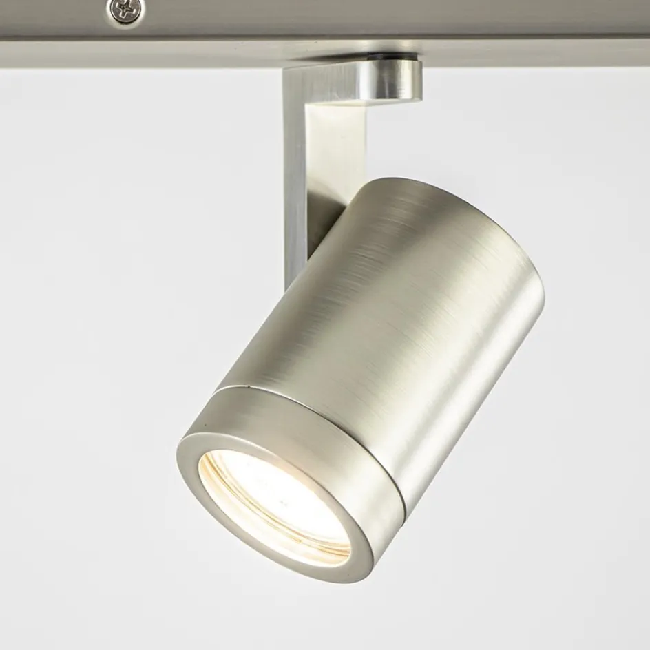 Plafondspot Halo 4L balk rvs gu10>Straluma Clearance