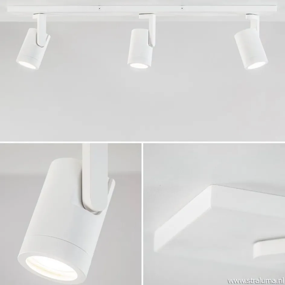 Plafondspot Halo 3L balk wit>Straluma Discount