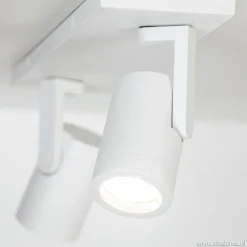 Plafondspot Halo 2L op balk wit><noscript><img width=
