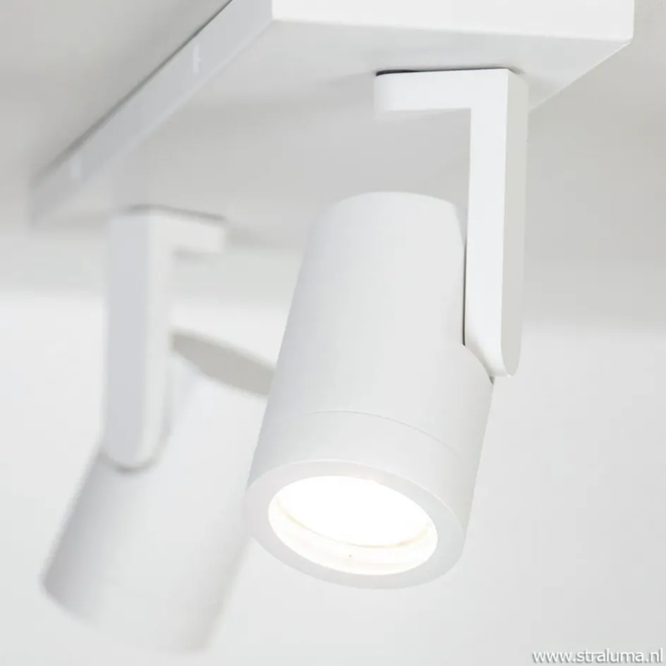 Plafondspot Halo 2L op balk wit>Straluma Best