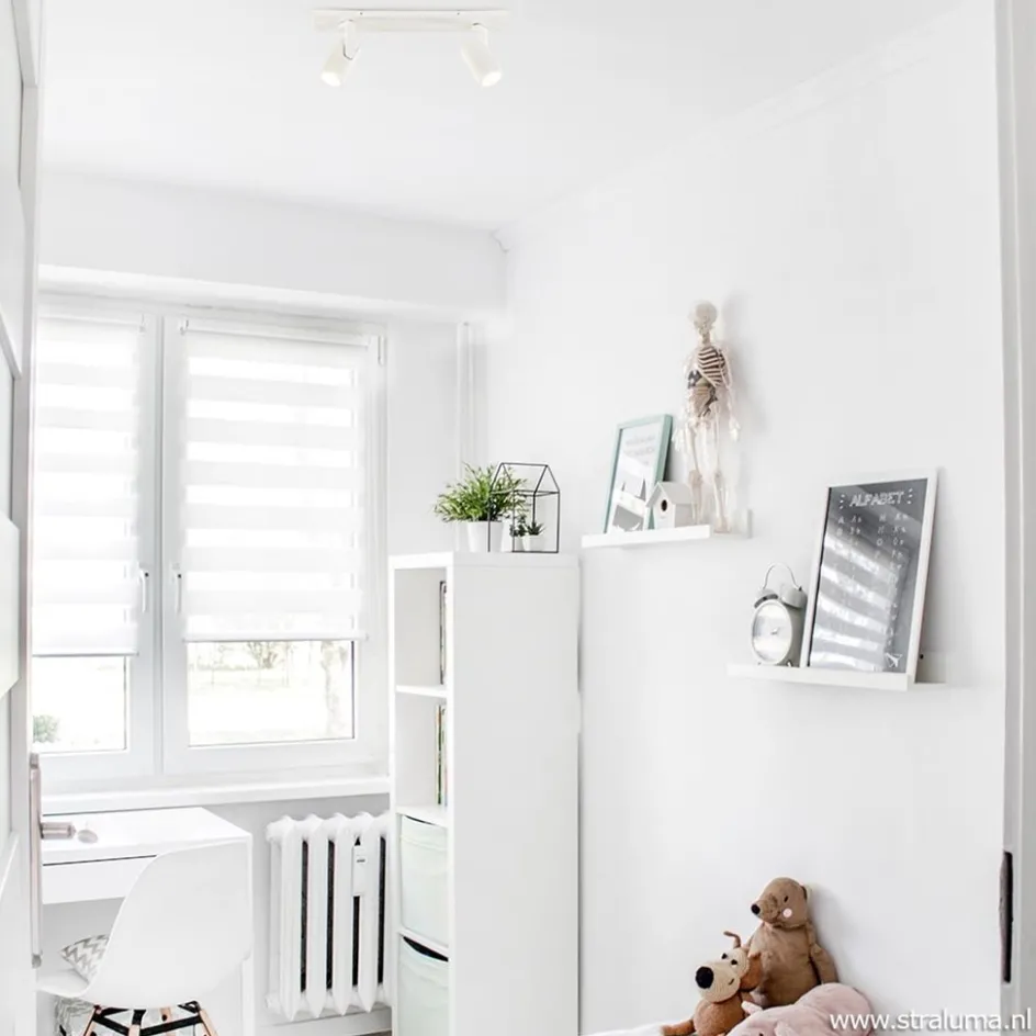 Plafondspot Halo 2L op balk wit>Straluma Best