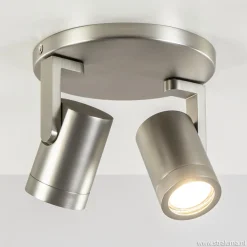 Plafondspot Halo 2L rond rvs>Straluma New