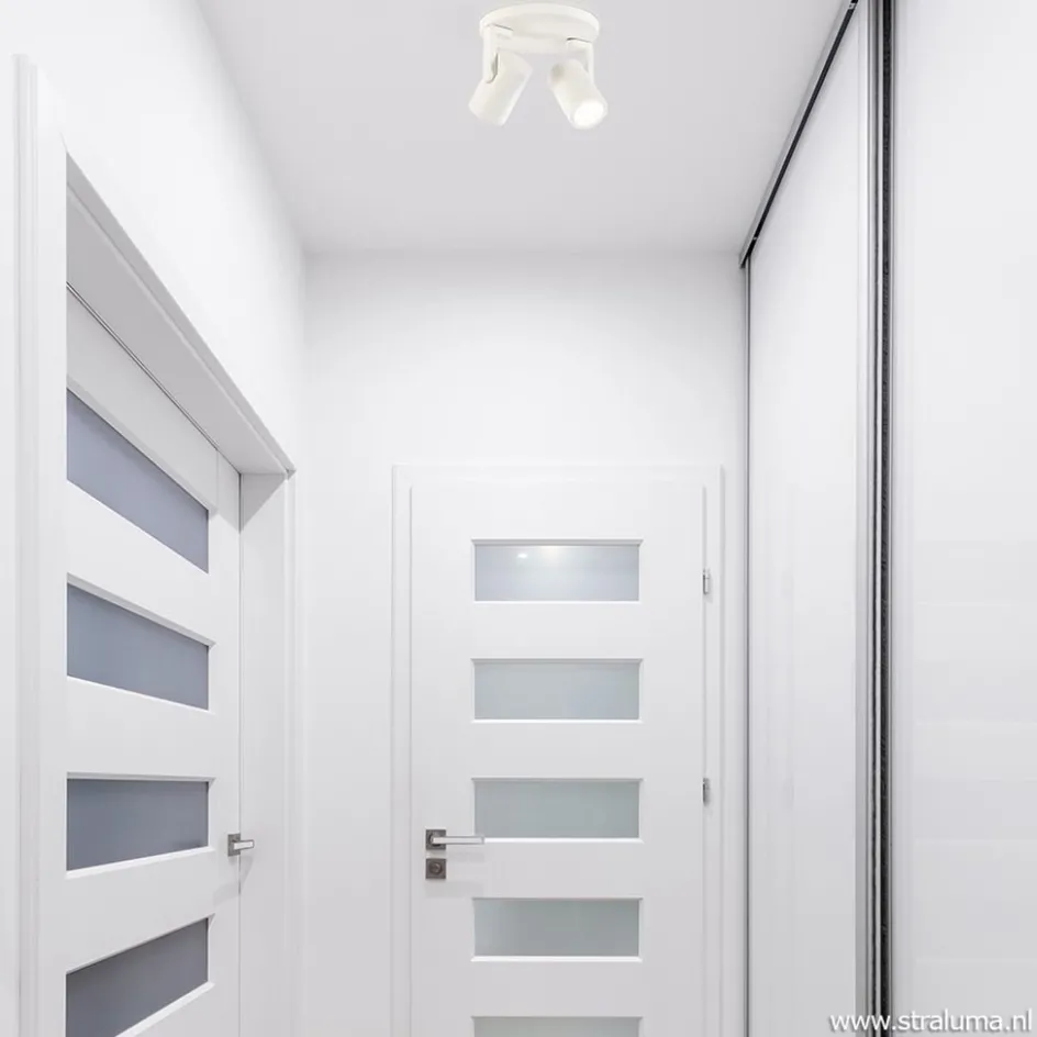 Plafondspot Halo 2L rond wit>Straluma New