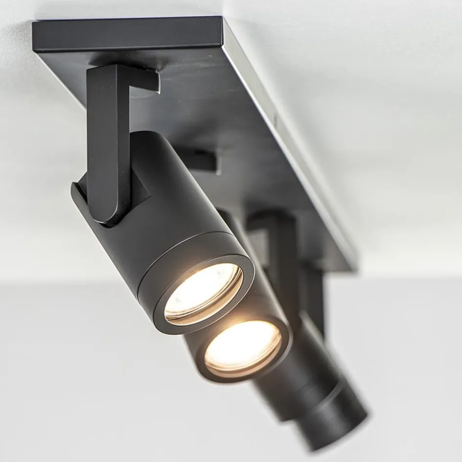 Plafondspot Halo Spot 4L balk zwart>Straluma Outlet