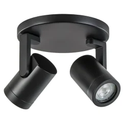 Plafondspot Halo Spot 2L rond zwart>Straluma Online