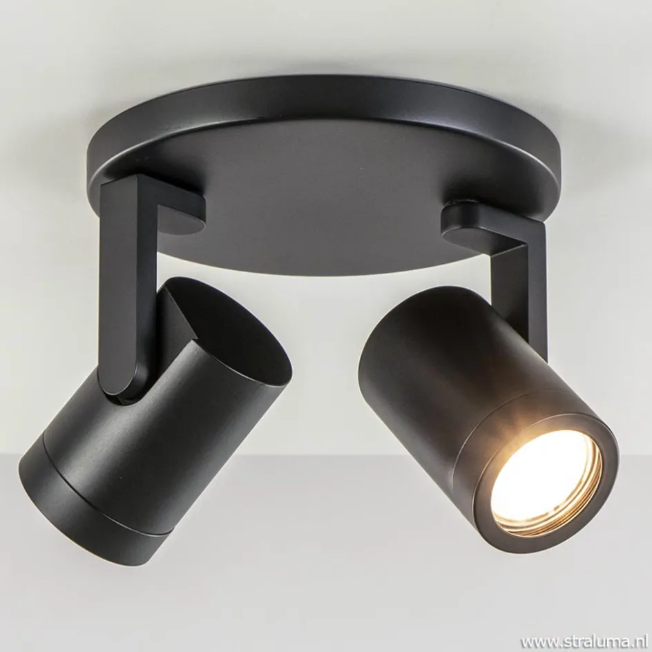 Plafondspot Halo Spot 2L rond zwart>Straluma Online